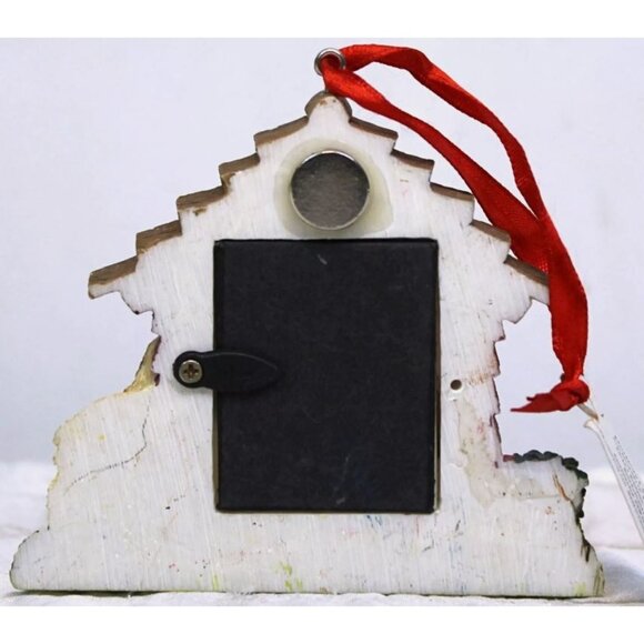 Russ Berrie U.S. Living Stone Framecology Photo Magnet Frame Ornament Dog House - Picture 8 of 8